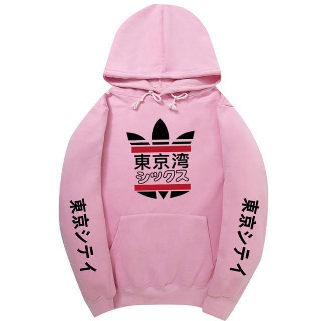 Hoodie "TOKYO" V2™ - Rose / XS - Boutique en ligne Streetwear