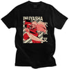 Inuyasha t-shirt manches courtes 100% coton décontracté mode cosplay