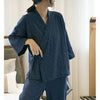 Jinbei Douce nuit Pyjama Jinbei Femme Kimonojaponais XL 