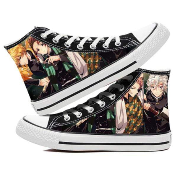 Kimetsu no Yaiba, demon slayer chaussures de dessin animé confortables pour cosplay cos Demon Slayer, tendance décontracté