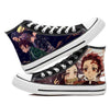 Kimetsu no Yaiba, demon slayer chaussures de dessin animé confortables pour cosplay cos Demon Slayer, tendance décontracté