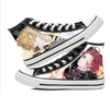 Kimetsu no Yaiba, demon slayer chaussures de dessin animé confortables pour cosplay cos Demon Slayer, tendance décontracté