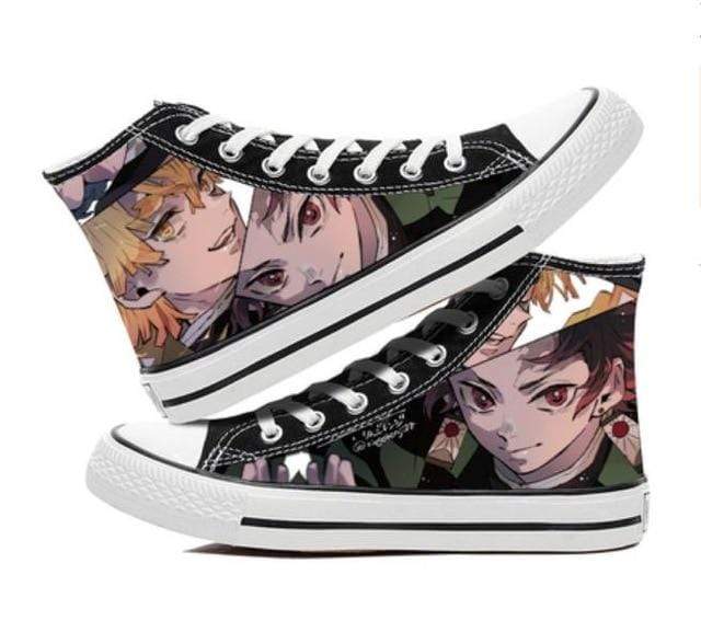 Kimetsu no Yaiba, demon slayer chaussures de dessin animé confortables pour cosplay cos Demon Slayer, tendance décontracté