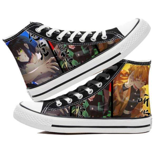 Kimetsu no Yaiba, demon slayer chaussures de dessin animé confortables pour cosplay cos Demon Slayer, tendance décontracté