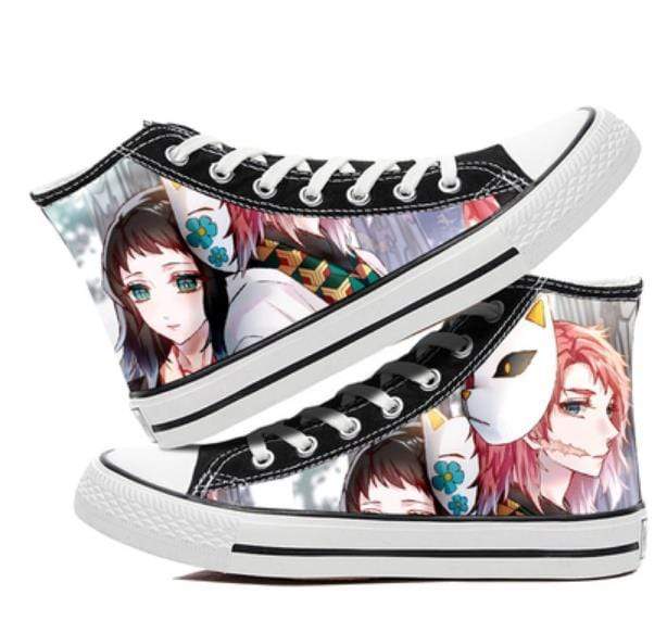 Kimetsu no Yaiba, demon slayer chaussures de dessin animé confortables pour cosplay cos Demon Slayer, tendance décontracté