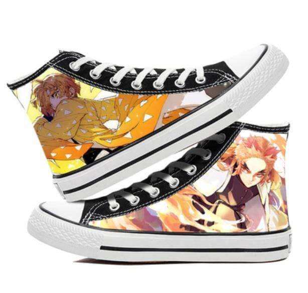 Kimetsu no Yaiba, demon slayer chaussures de dessin animé confortables pour cosplay cos Demon Slayer, tendance décontracté