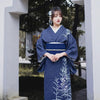 Kimono Bleu Marine Femme