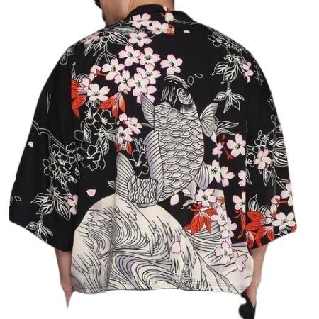 Kimono Cardigan  - Carpe du Japon