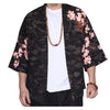 Kimono Cardigan Japonais- Dragon rouge