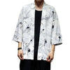 Kimono Cardigan Japonais– Envol de grues