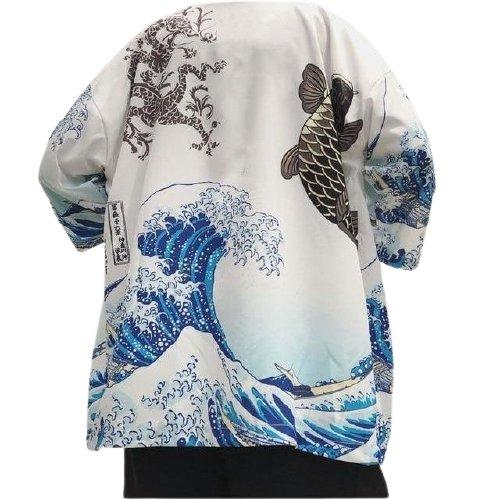 Kimono Cardigan Japonais ´Vague´ - Kimono Japonais