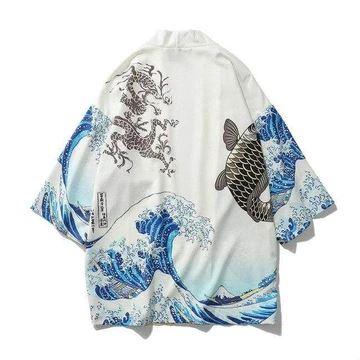 Kimono Cardigan Japonais ´Vague´