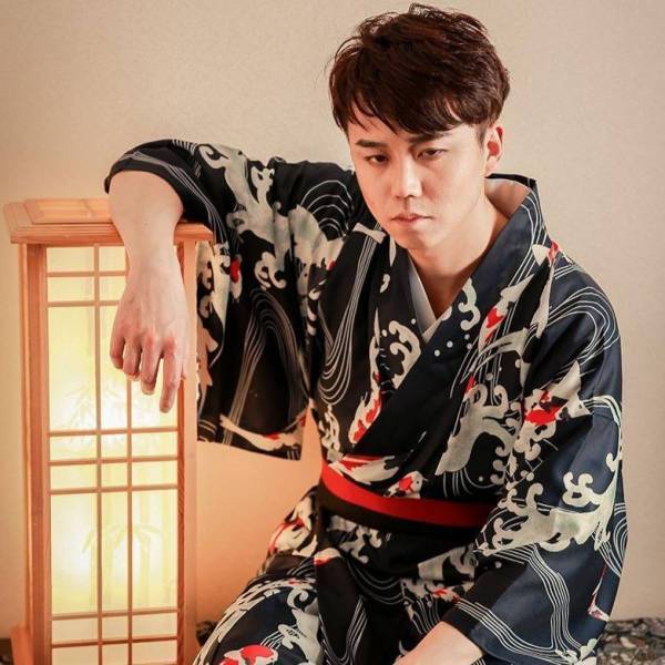 Kimono Coton Homme