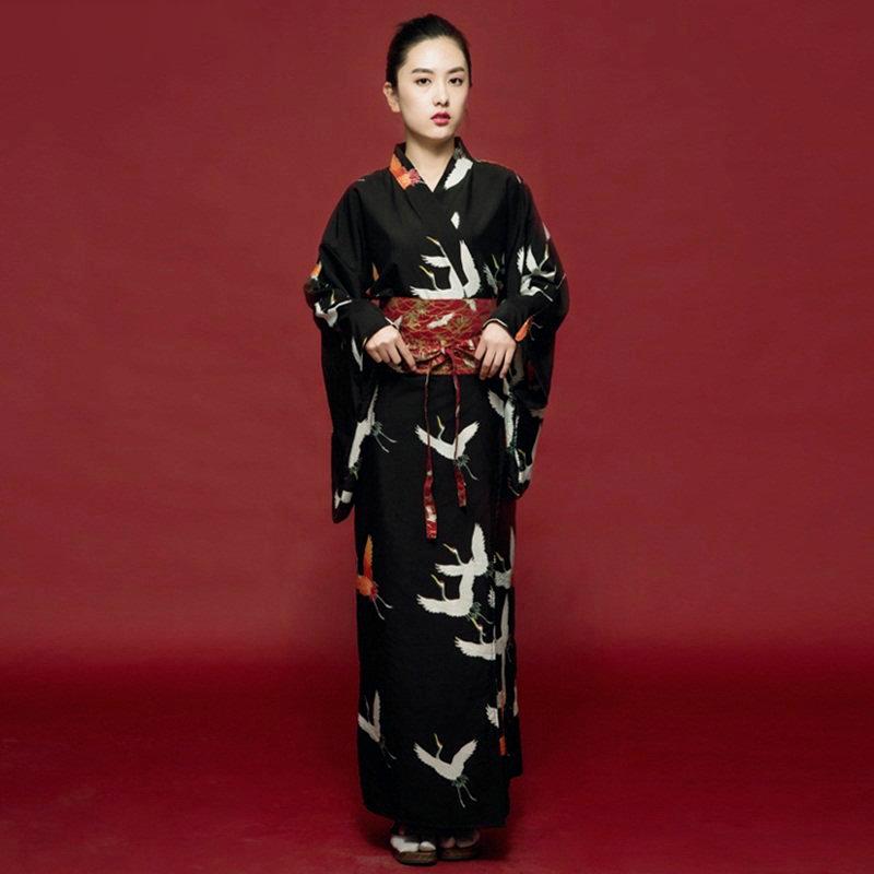 Kimono Femme Noir