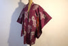 kimono, haori, vintage Japanese kimono jacket, womens silk kimono, kimono cardigan, meisen