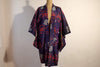 kimono, haori, vintage Japanese kimono jacket, womens silk kimono, kimono cardigan, meisen