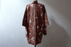 kimono, haori, vintage Japanese kimono jacket, womens silk kimono, kimono cardigan, meisen