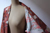 kimono, haori, vintage Japanese kimono jacket, womens silk kimono, kimono cardigan, meisen