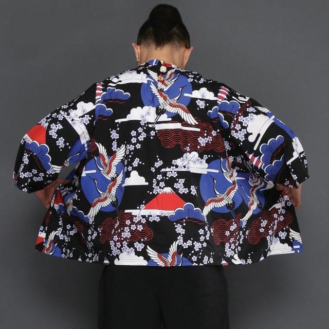 Kimono Japonais Veste Homme