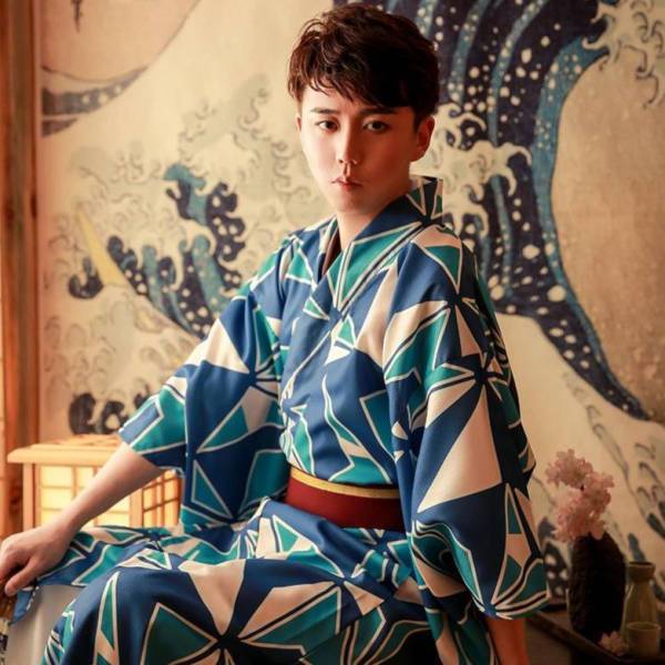 Kimono Soie Homme