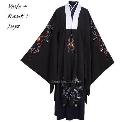 Kimono Traditionnel Japonais Homme Samourai ´´ Shinto´´