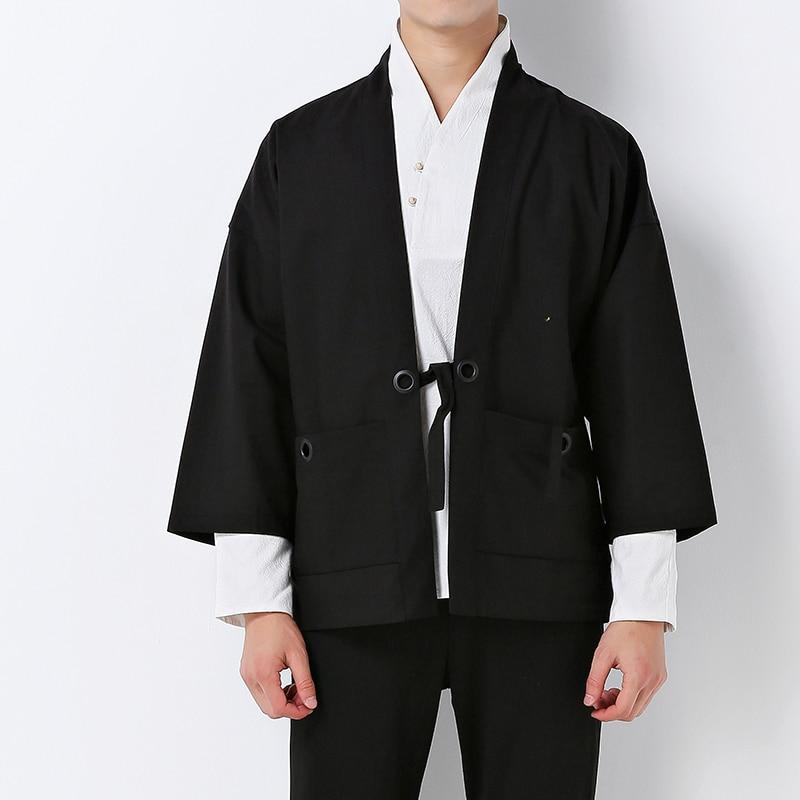 Kimono Veste Japonaise classique noir