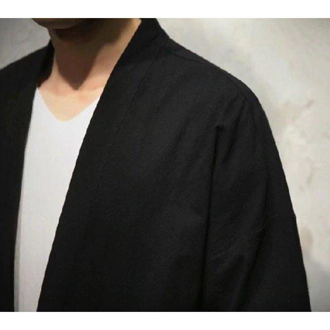 Kimono Veste Japonaise classique noir
