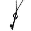 Kingdom Hearts Collier Sora noir Keyblade pendentif mode lien chaîne colliers et pendentifs femmes hommes breloques cadeaux bijoux