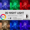 Lampe Ace of Diamond Sawamura Light for Bedroom Decor Night Light Child lampe led 3D