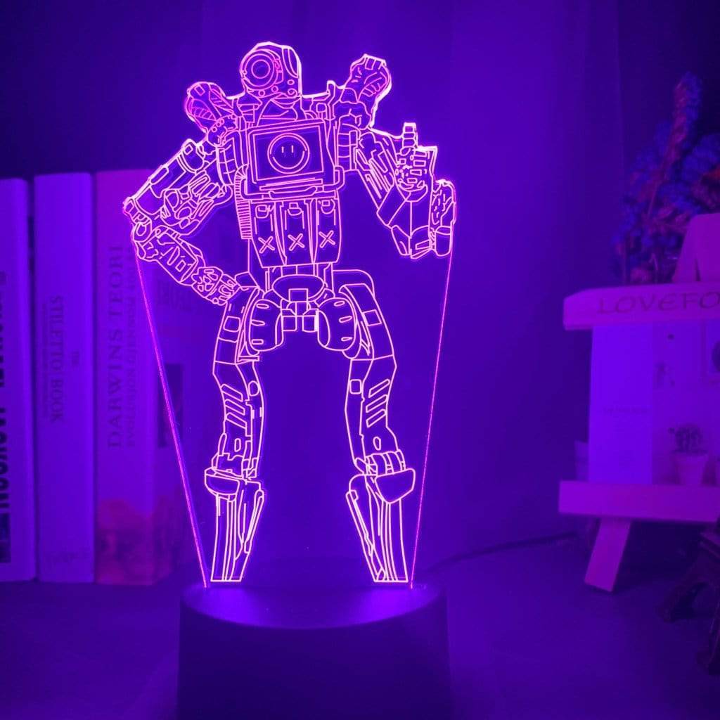 Lampe Apex Legends Hero Pathfinder MRVN Lampe Led 3D veilleuse Décor