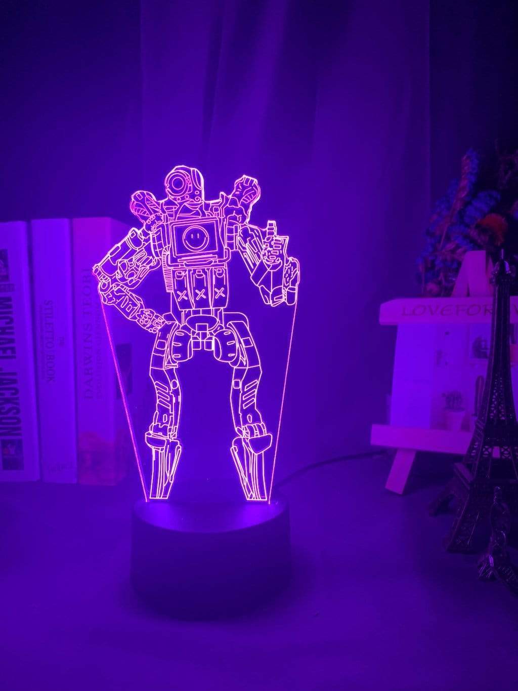 Lampe Apex Legends Hero Pathfinder MRVN Lampe Led 3D veilleuse Décor