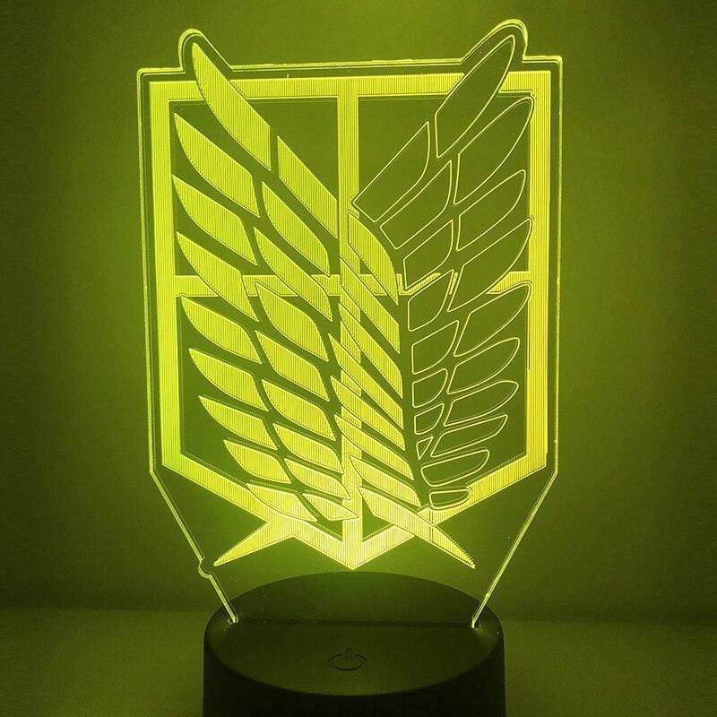 Lampe Attack on Titan Wings of Liberty 3d lampe led 3D