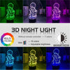 Lampe Attaque des titans Eren Yeager décor veilleuse Lampe led 3D Attaque des titans acrylique