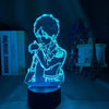 Lampe Attaque des titans Eren Yeager décor veilleuse Lampe led 3D Attaque des titans acrylique