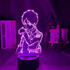 Lampe Attaque des titans Eren Yeager décor veilleuse Lampe led 3D Attaque des titans acrylique