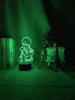 Charger l&#39;image dans la visionneuse de la galerie, Lampe Attaque des titans Eren Yeager décor veilleuse Lampe led 3D Attaque des titans acrylique
