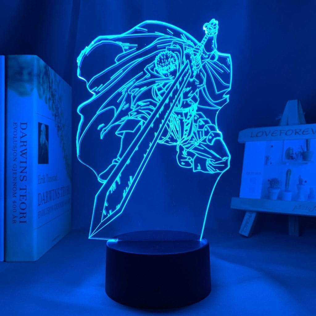Lampe Berserk Guts goodies manga lampe led 3D