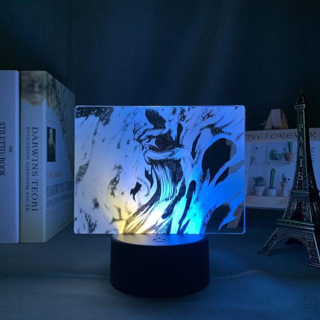 Lampe Bleach Genryusai Shigekuni Yamamoto goodies manga animé lampe led 3D