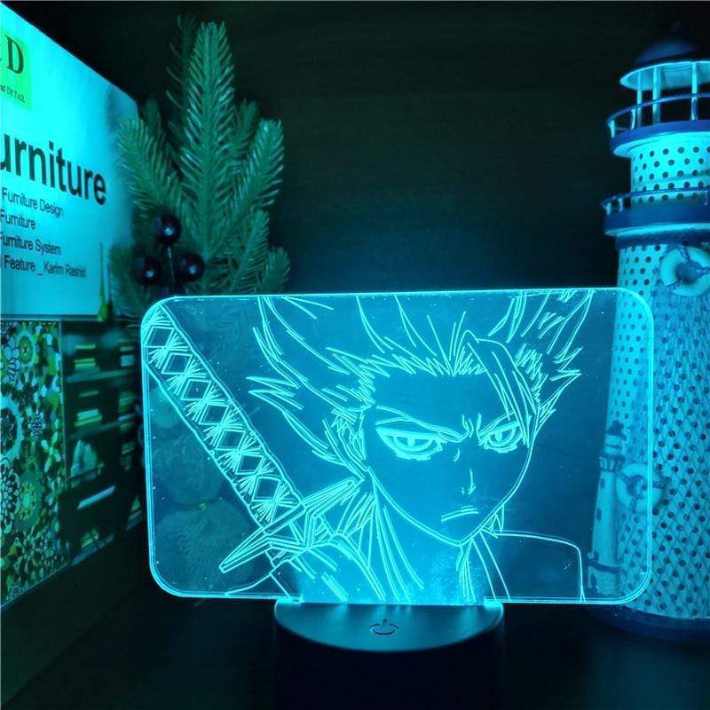 Lampe BLEACH Hitsugaya Toushirou 3D lampe led 3D