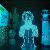 Charger l&#39;image dans la visionneuse de la galerie, Lampe Boku no Hero Academia MY HERO ACADEMIA Dabi Led lampe led 3D