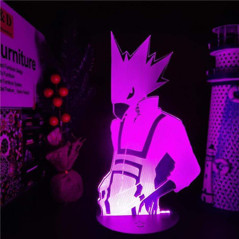 Lampe Boku no Hero Academia Tokoyami Fumikage 3D lampe my hero academia led 3D