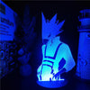 Lampe Boku no Hero Academia Tokoyami Fumikage 3D lampe my hero academia led 3D