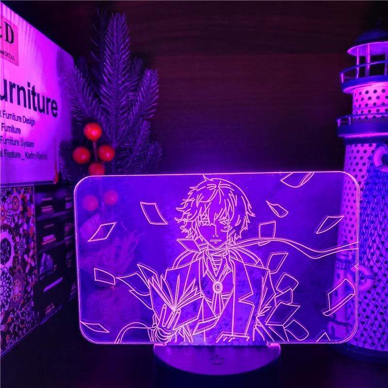 Lampe BUNGO STRAY DOGS DAZAI Led 3D Illusion lampe led 3D