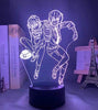 Lampe Bungo Stray Dogs Osamu Dazai Lamp for Room Decor Friend Nakahara Chuya lampe led 3D