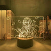 Lampe Bungo Stray Dogs Osamu Dazai Lamp for Room Decor Friend Nakahara Chuya lampe led 3D