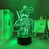 Lampe Chainsaw Man Aki Hayakawa goodies manga lampe led 3D cadeau décor