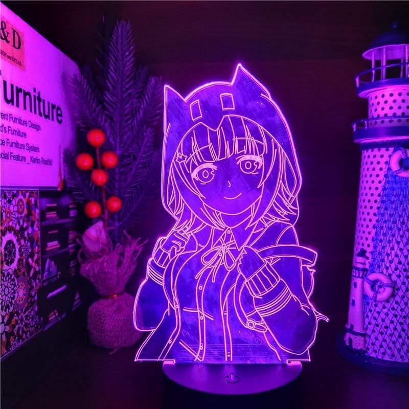 Lampe Danganronpa 2 Chiaki Nanami 3D Led Anime lampe led 3D