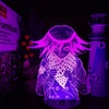 Lampe Danganronpa KOKICHI OMA 3D Illusion lampe led 3D