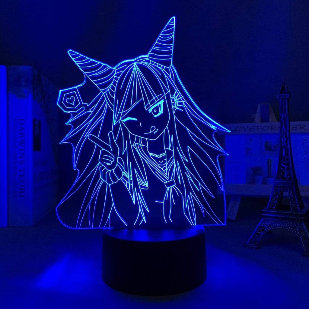 Lampe Danganronpa  LIbuki Mioda goodies manga animé lampe led 3D