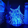 Lampe Danganronpa Mioda Ibuki 3D Illusion Led lampe led 3D